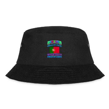 Rentner Rente Rentenbeginn Portugal - Bucket Hat - Schwarz - Vorne - Lela (165cm)