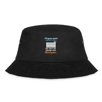 Heizungsbauer Heizungsbau Klempner Installateur - Bucket Hat - Schwarz - Vorne - Lela (165cm)