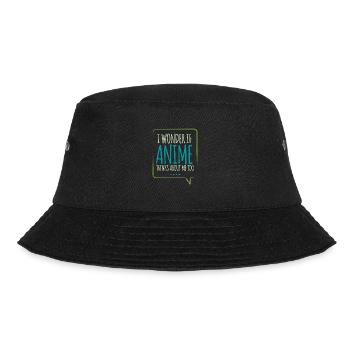 Anime Manga Otaku Kawaii Japan Cosplay Comic - Bucket Hat - Schwarz - Vorne - Lela (165cm)