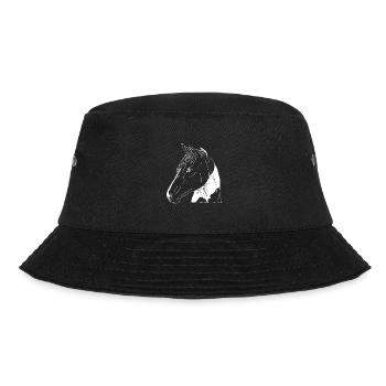 Paint Horse - Bucket Hat - Schwarz - Vorne - Lela (165cm)