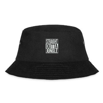 Straight Outta Jungle - Bucket Hat - black - Front - Lela (165cm)