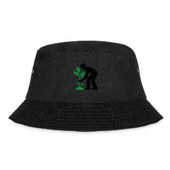 Tree Plants Garden Environment - Bucket Hat - black - Front - Lela (165cm)