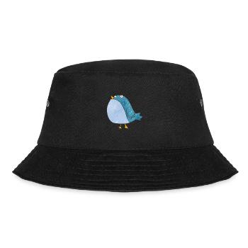 Vogel - Bucket Hat - Schwarz - Vorne - Lela (165cm)