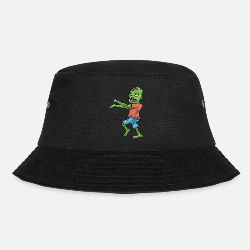 Zombie - Bucket Hat - Schwarz