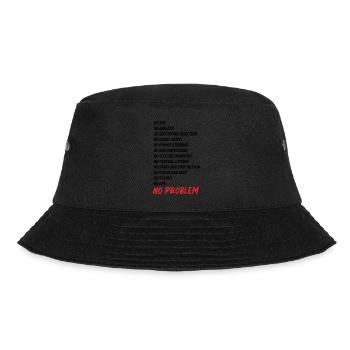 classic cars characteristic - Bucket Hat - black - Front - Lela (165cm)