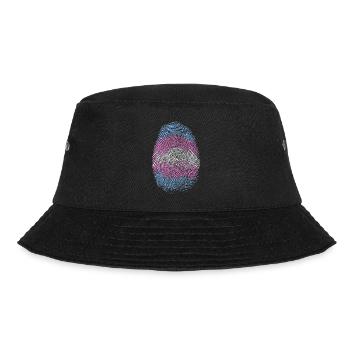 Empreinte digitale trans - Bob - noir - Devant - Lela (165cm)