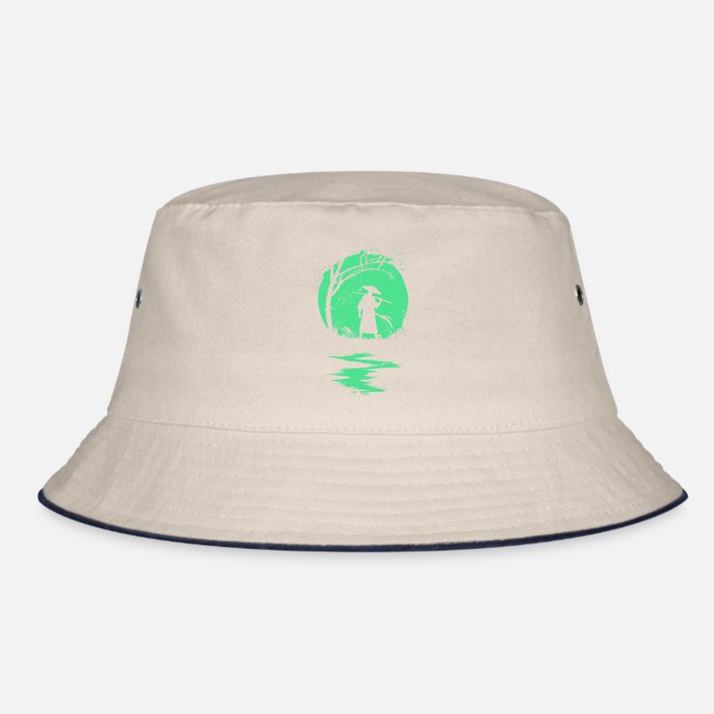Ninja abstraktes Design Bucket Hat