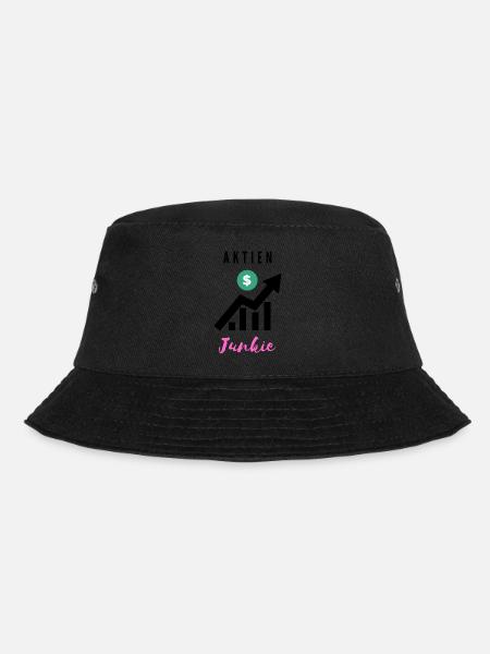 Aktienjunkie 3 - Bucket Hat - Schwarz