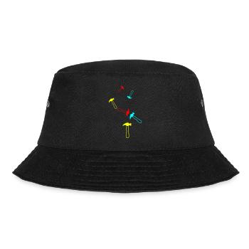 Hammer Symbol - Bucket Hat - black - Front - Lela (165cm)