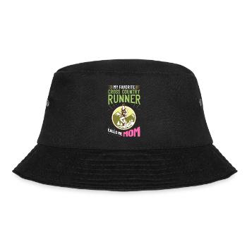 Cross Country Running Crosslauf Geländelauf Laufen - Bucket Hat - black - Front - Lela (165cm)