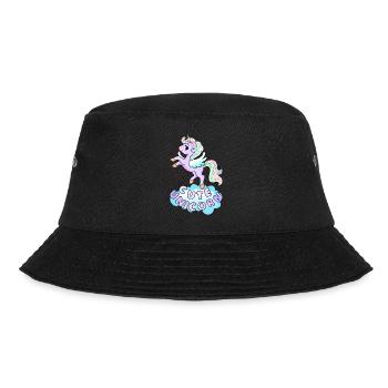 Cute Unicorn - Bucket Hat - black - Front - Lela (165cm)