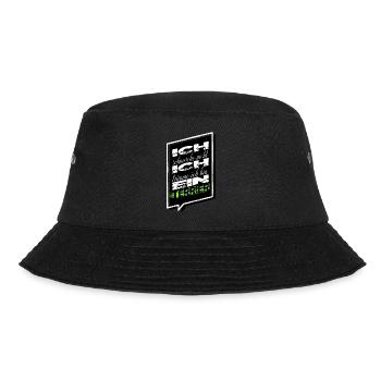 humor statement geek geschenk lieblingshund - Bucket Hat - Schwarz - Vorne - Lela (165cm)