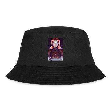 Robots Christmas Future Technology Science - Bucket Hat - black - Front - Lela (165cm)