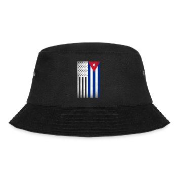 Cuba Design für stolze kubanische Amerikaner - Bucket Hat - Schwarz - Vorne - Lela (165cm)