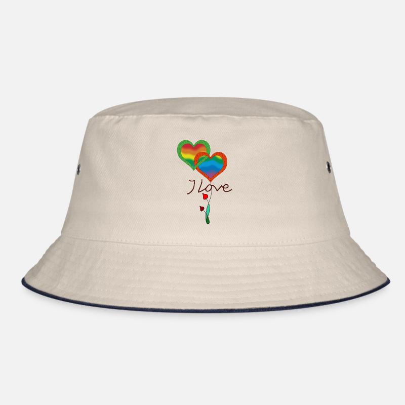 Heart Bucket Hat