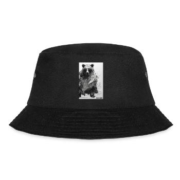 Bear Sunglasses Wildlife Forest Animals Wilderness - Bucket Hat - black - Front - Lela (165cm)