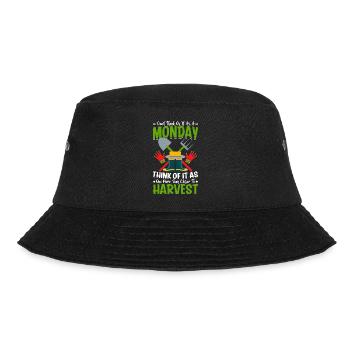 Farmer Tractor Farming Quota for Farmers - Bucket Hat - black - Front - Lela (165cm)