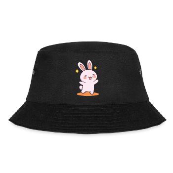Lapin heureux - Bob - noir - Devant - Lela (165cm)