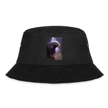 Eagle Lightning Cool Storm Animal Bird Epic - Bucket Hat - black - Front - Lela (165cm)