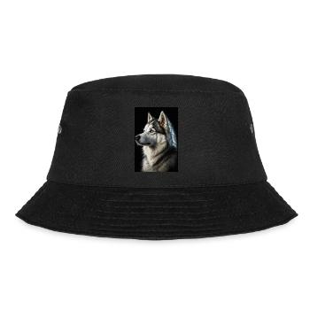 Husky Chien Animal Cool Réaliste - Bob - noir - Devant - Lela (165cm)