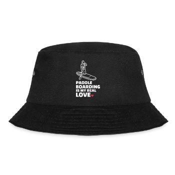 I love paddleboarding - Bucket Hat - black - Front - Lela (165cm)