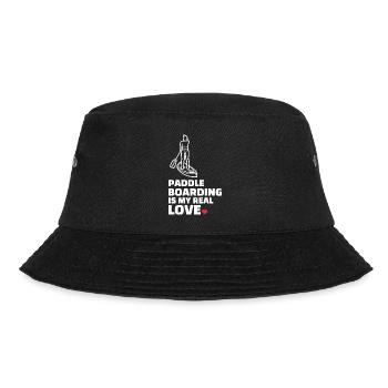 Ich Liebe Paddleboarding - Bucket Hat - Schwarz - Vorne - Lela (165cm)