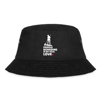 Ich Liebe Paddleboarding - Bucket Hat - Schwarz - Vorne - Lela (165cm)