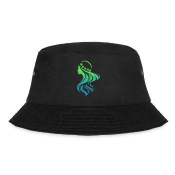 Mode trendy cool vogue girly style frauen girl - Bucket Hat - Schwarz - Vorne - Lela (165cm)