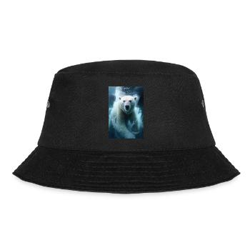Eisbär - Bucket Hat - Schwarz - Vorne - Lela (165cm)