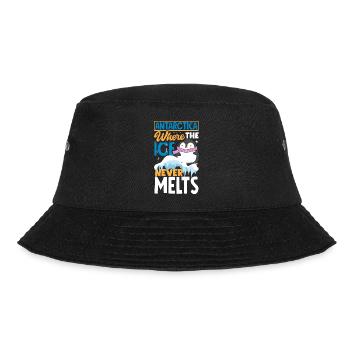 Antarctica where the ice never melts Expedition - Bucket Hat - black - Front - Lela (165cm)