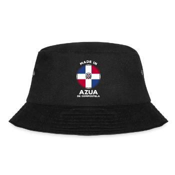 Dominikanische Republik - Bucket Hat - Schwarz - Vorne - Lela (165cm)