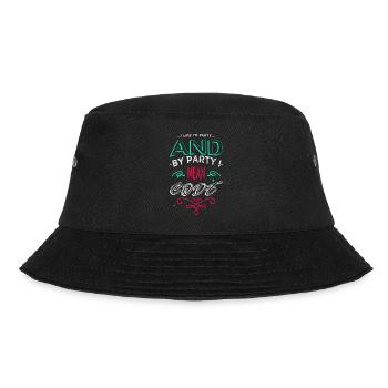 present idea happy dads favorite joke pc statement - Bucket Hat - black - Front - Lela (165cm)