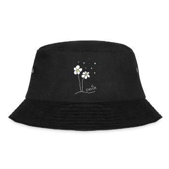 smile 1 - Bucket Hat - black - Front - Lela (165cm)