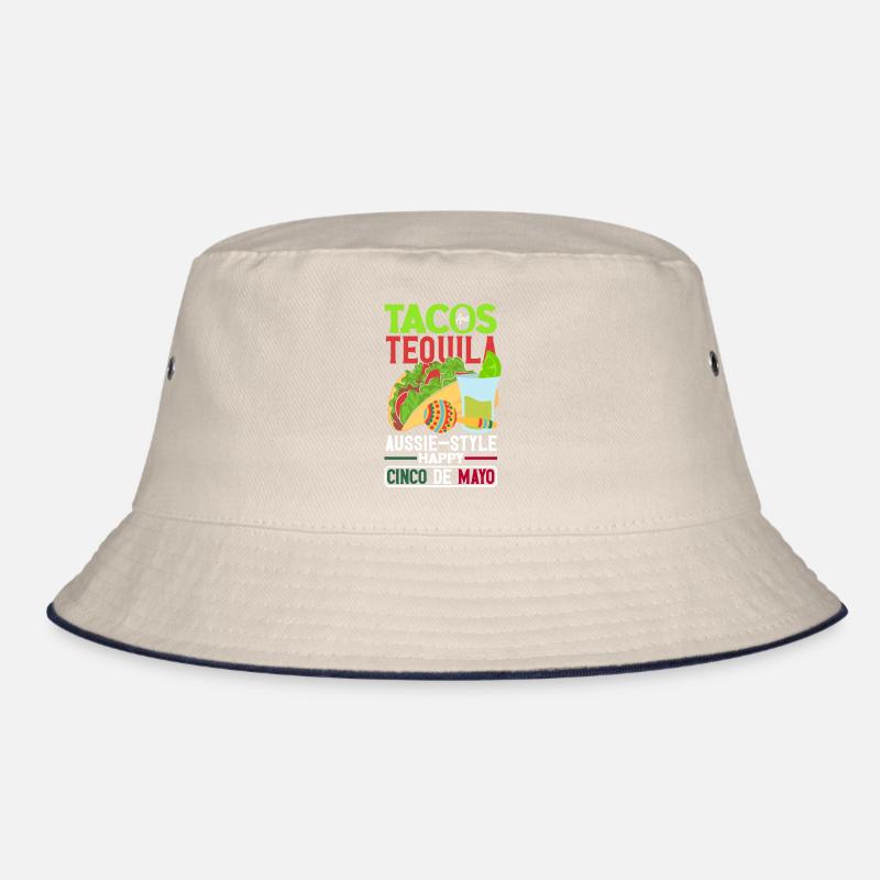 Tacos and tequila Aussie-style Happy Cinco de Mayo Bucket Hat