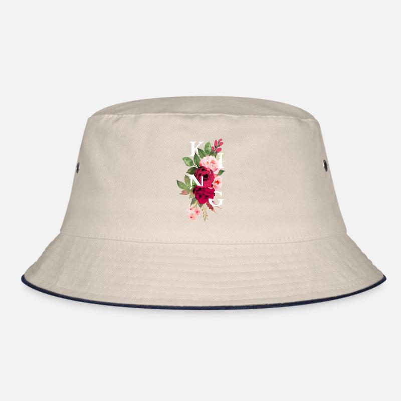 König Blumen Bucket Hat
