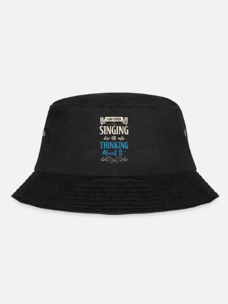 Musik Leidenschaft Chor Auftritt - Bucket Hat - Schwarz