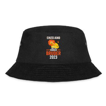 Dinosaurier 2023 Bruder - Bucket Hat - Schwarz - Vorne - Lela (165cm)
