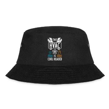 Diese HLK hat einen kühlen Kopf - Bucket Hat - Schwarz - Vorne - Lela (165cm)