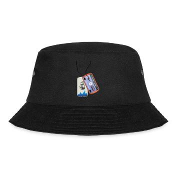 Erkennungsmarke Montana Wintersport Gondel USA - Bucket Hat - Schwarz - Vorne - Lela (165cm)