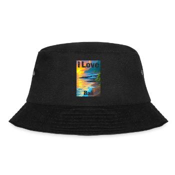 I love Bali - Bucket Hat - black - Front - Lela (165cm)