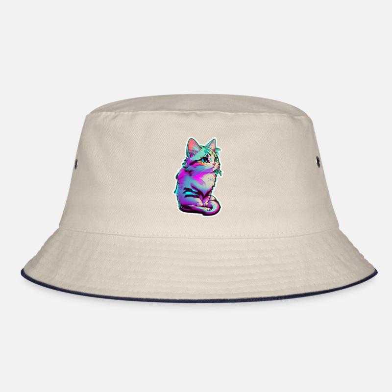 petit chaton eclairage néon - chat mignon Bob