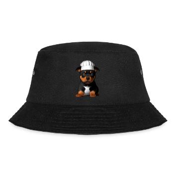 Rottweiler Gastronom Hunde Hundewelpe Kochen Hund - Bucket Hat - Schwarz - Vorne - Lela (165cm)