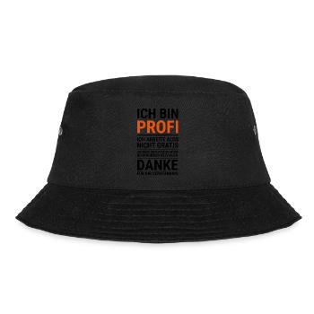 Handwerker Handyman Handwerk Werkzeug Baustelle - Bucket Hat - Schwarz - Vorne - Lela (165cm)
