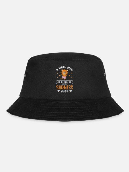 Teddy Kinder Kindheit Familie - Bucket Hat - Schwarz