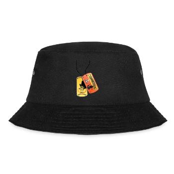 Erkennungsmarke Tennessee Totenkopf Gentlemen - Bucket Hat - Schwarz - Vorne - Lela (165cm)