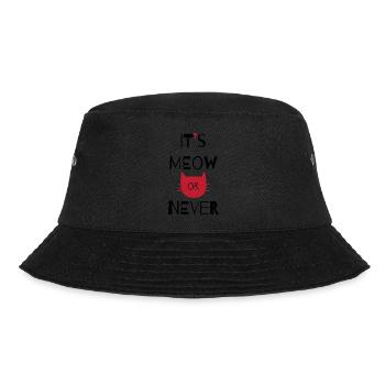 Katze - Bucket Hat - Schwarz - Vorne - Lela (165cm)