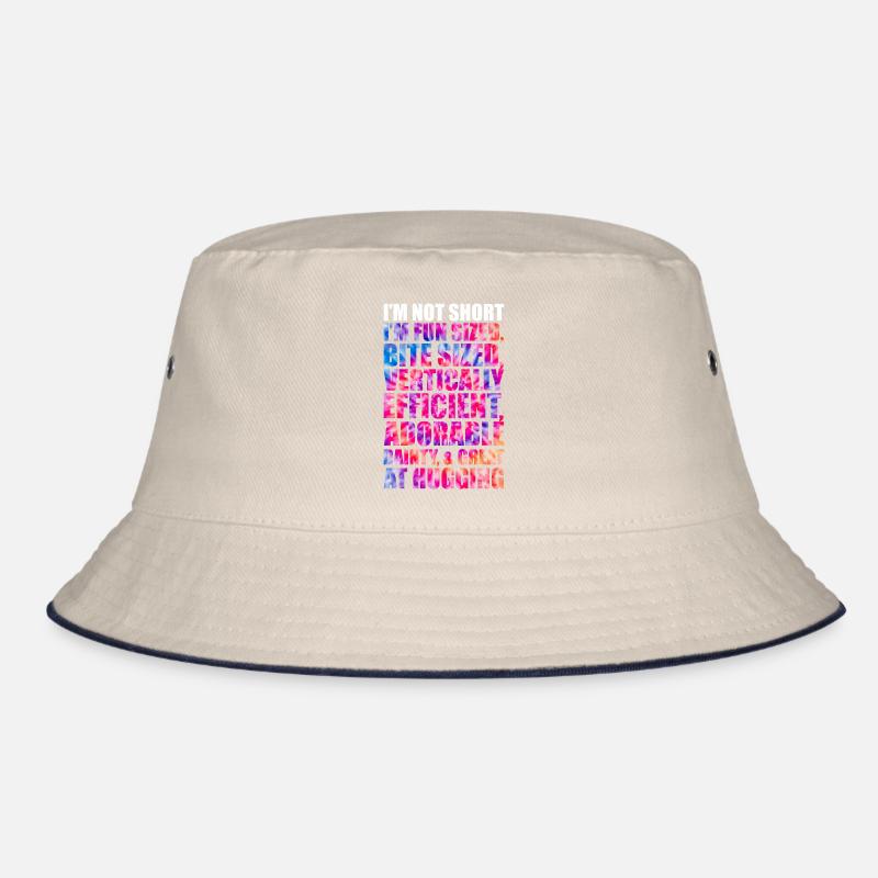 Im Not Short Im Fun Taille Tie Dye Bob