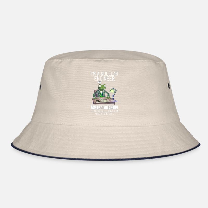 Nuklearplan Design für Kernenergie und Kernkraft Bucket Hat