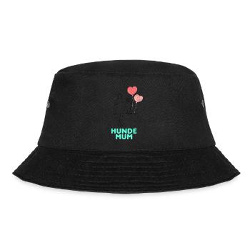 Mum and Dog Love - Bucket Hat - Schwarz - Vorne - Lela (165cm)