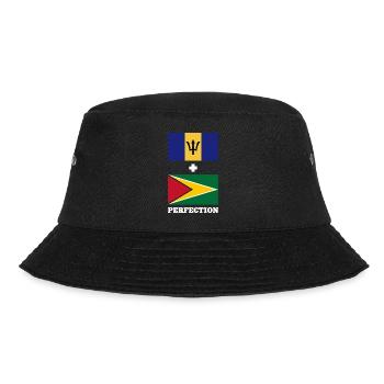 Barbados flag Barbadian bayan - Bucket Hat - black - Front - Lela (165cm)